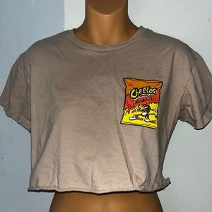 Cheetos Graphic Crop Top